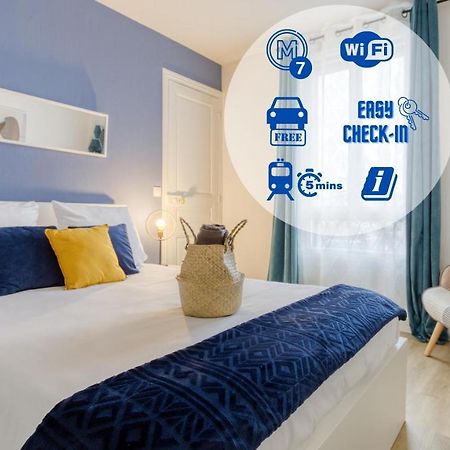 Metro 7 - Gare C - Parking Private- Easy Check-In Apartamento Ivry-sur-Seine Exterior foto